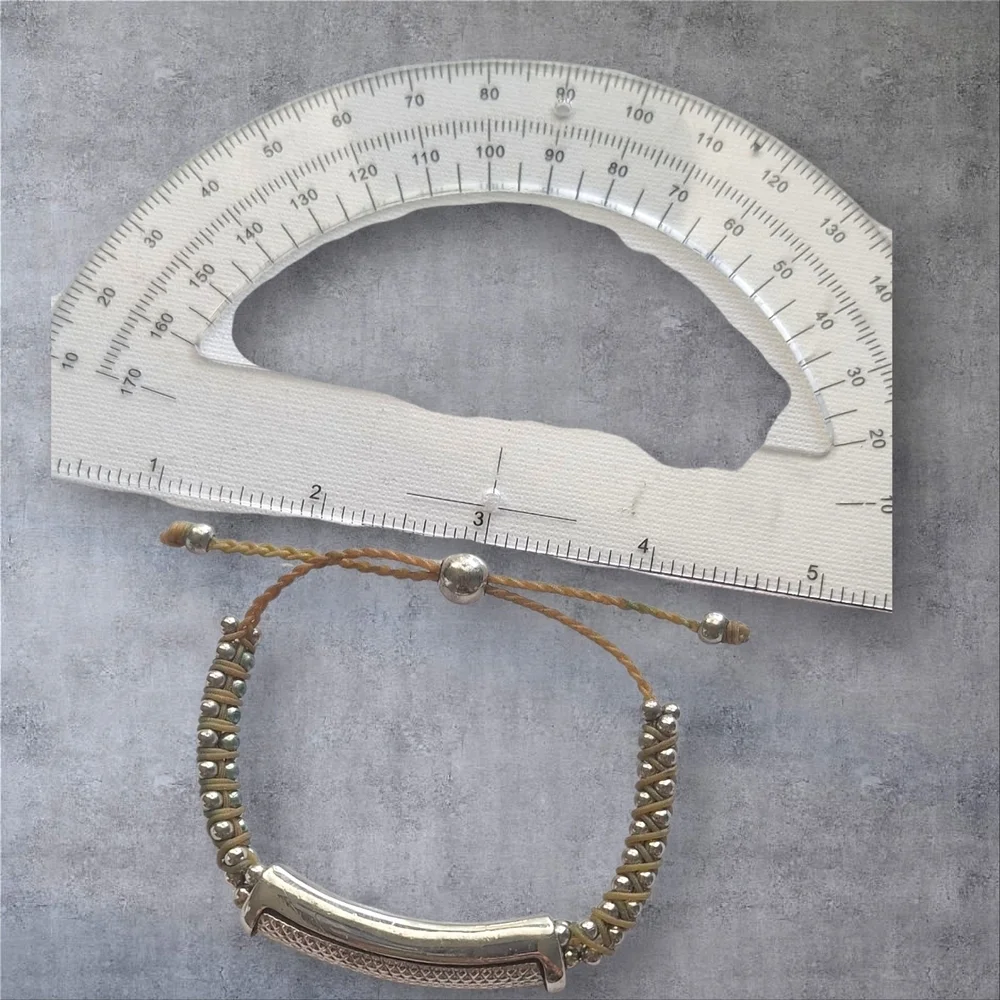 Vivo Elegant Silver and Gold Bangle Unisex Adjustable